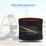 Waist Trimmer Belt For Men and Women Slim Body Sweat Wrap for Stomach and Back Lumbar Support