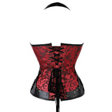 Sexy Vintage Gothic Spiral Steel Boned Halter Corset Lingerie Waist Trainer Body Shaper