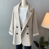 Spring Women Classic Casual Long Sleeve Jacket Cool Tops Blazer Coat