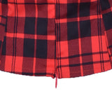 2021 Plaid Shirt Women 50S Pinup Retro Button Front Halter Top Vintage Clothes Cotton Backless Elegant Cropped Blouse