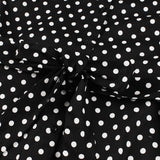 2021 Turn Down Collar Single-Breasted Polka Dot Summer Cotton Shirt Dress Women 50s Rockabilly Vintage Sleeveless Midi Dresses