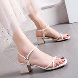 Women High Heels Summer Party Wedding Shoes Classics Non-slip Sexy Ladies Sandalias