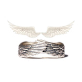 Angel Wings Adjustable Opening Ring