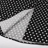 2021 Turn Down Collar Single-Breasted Polka Dot Summer Cotton Shirt Dress Women 50s Rockabilly Vintage Sleeveless Midi Dresses