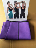 Women Slim Shapewear Bodysuit Neoprene Sauna Tight stretchy Lose Weight Sport Set