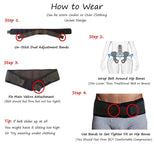 Hip Brace  Sacroiliac SI Belt  Joint &amp; Sciatica Nerve Pain Relief Lower Back Brace for Back Support Pelvis Hip Belt for Sciatic