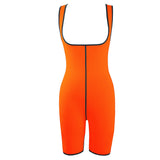 Women Slim Shapewear Bodysuit Neoprene Sauna Tight stretchy Lose Weight Sport Set