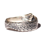 Angel Wings Adjustable Opening Ring