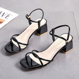 Women High Heels Summer Party Wedding Shoes Classics Non-slip Sexy Ladies Sandalias