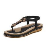 Summer Wedge Sandals Casual Women Shoes Female Ladies Sandalias Plus Size