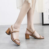 Soft Women Heels Gladiator Summer Plus Size Wedges Shoes Female Sandals