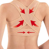 Humpback Posture Corrector Women Chest Brace Up Prevent Chest Hunchback Sagging Posture Corset Bra X Strap Vest