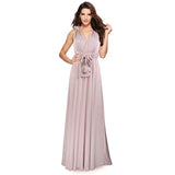 Long Women Bridesmaid Formal Multi Way Wrap Convertible Infinity Hollow Out Maxi Party Bandage Dress