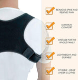 Back Posture Corrector for Men and Women Provides Clavicle and Shoulder Support Upper Back and Neck Pain