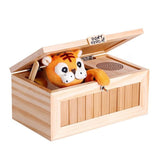 New Electronic Useless Box with Sound Cute Tiger Toy Gift Stress-Reduction Desk