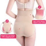 Women Hi-Waist Body Shaper Butt Lifter Panties Tummy Control Shapewear