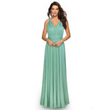 Long Women Bridesmaid Formal Multi Way Wrap Convertible Infinity Hollow Out Maxi Party Bandage Dress