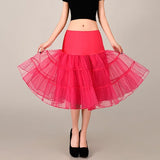 1950s Retro 50s Vintage Slips Swing Rockabilly Petticoat Underskirt Crinoline Adult Tutu Skirt Dance Puffy Petticoats Ruffles