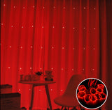 Christmas Decoration for Home Led Curtain Lights for Wedding/Navidad/Mariage/Holiday/BedRoom/Natal/Cortinas