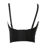 Long Solid Performance Tank Top To Wear Out Autumn Corset Top Sexy Tops Women Bra Push Up Bustier Tops