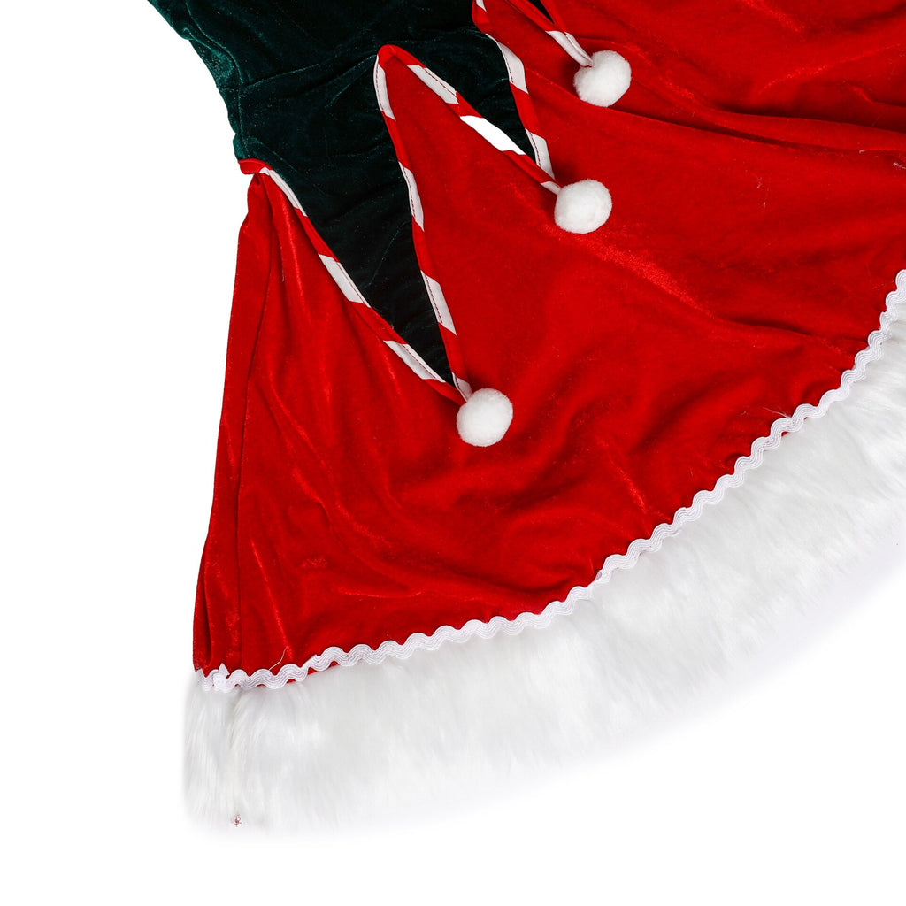 Fairy Tale Christmas Costume Sexy Female Santa Claus Cosplay Uniforms New Year Party Clothes Halloween Costumes For Women