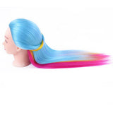 Hairdressing Practice Mannequin Training Head Model Hairstyles Braiding Synthetic Wig
