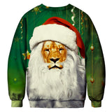 Ugly Christmas Sweater 3d Antler Print Novelty Ugly Christmas Sweater Unisex Men Women Long Sleeve Pullover Jumpers Sweater