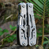 14 in One Multifunction Stainless Steel Multi-tool Pocket Knife Mini Portable Folding Pliers