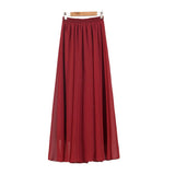 Chiffon Women Long Fantasy Bohemia Elegant Skirt Maxi Outwear