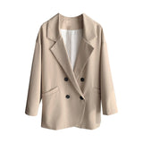 Spring Women Classic Casual Long Sleeve Jacket Cool Tops Blazer Coat