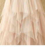 Women A-Line Mesh High Waist Solid Tutu Casual Skirt Slim Streetwear