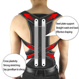 Back Posture Corrector Flipcase Adjustable Magnetic Back Straightener