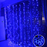 Christmas Decoration for Home Led Curtain Lights for Wedding/Navidad/Mariage/Holiday/BedRoom/Natal/Cortinas