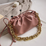 2021 Trend Small PU Leather Chain Crossbody Bag