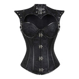 Sexy Steampunk Gothic Vintage Lace up Back Waist Trainer Corset Bustier Embroidery Vest Lingerie
