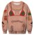 Ugly Christmas Sweater 3d Antler Print Novelty Ugly Christmas Sweater Unisex Men Women Long Sleeve Pullover Jumpers Sweater