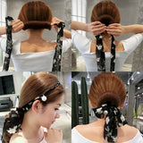 Long Ribbon Hair Accessories Headband