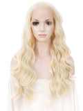 LIGHT BLONDE SPIRAL CURL Synthetic Lace Front Wig