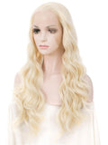 LIGHT BLONDE SPIRAL CURL Synthetic Lace Front Wig