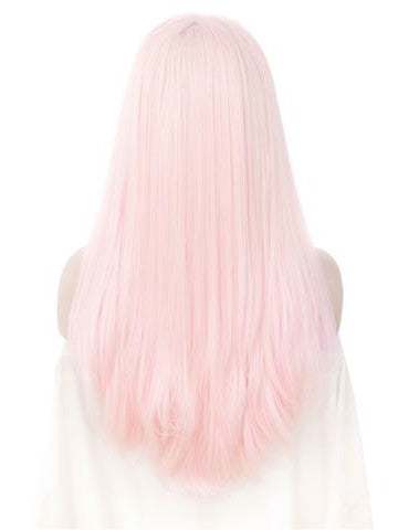 Magic Pink Temperature Activated Changing Synthetic Lace Front Wig - FashionLoveHunter