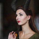 Maleficent Cosplay Long Straight Lace Front Wigs - Imstylewigs