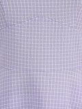 Lavender Elegant Party Swing Dress Halter High Waist 50s Vintage Style Women Fit and Flare Backless Retro Outfits