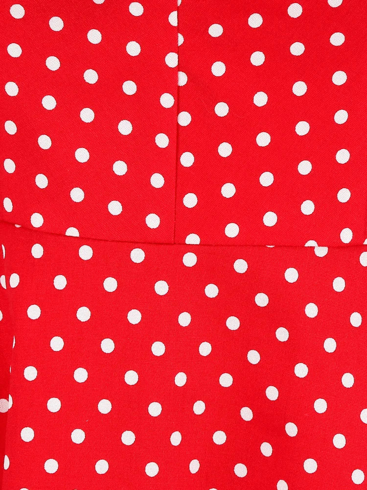red and white polka dot corset dress Vintage Yves Saint Laurent " Rive Gauche " Polka Dot Red and White Corset Bustier For Sale at 1stDibs