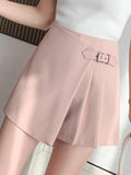 High Waist Mini Skirts Women Summer Fashion Korean Style All-match Ladies Elegant A-line Skirt