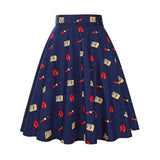 2022 Preppy Style Kawaii Runway Casual Ladies Skirts Women 50s 60s Tunic Skater Fairycore High Waist A Line Short Skirts Korean