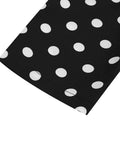 Sweetheart Neck 3/4 Length Sleeve Autumn Polka Dot Vintage Dress Birthday Outfits Women Party Midi Swing Dresses