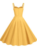 Spaghetti Strap Sexy Party Dress Women Summer Vintage Elegant Sleeveless High Waist Midi Dress