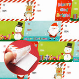 500 Pcs Tags Stickers Self Adhesive Christmas Name Labels Gifts Stickers Suitable for Birthdays Weddings Part