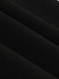 Floral Embroidered Mesh Long Sleeve Elegant Party Dress Vintage Women Turn-Down Collar Keyhole Black A-Line Mini Dresses