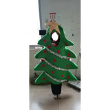 Deluxe Christmas Tree Doll Costume with Foot Covers for Cos Performance Games Anime Role Playing